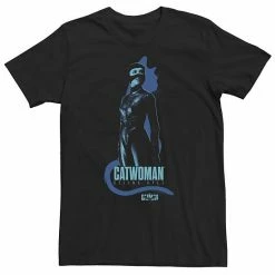 Licensed Character Big & Tall DC Comic Batman Catwomen In Blue Tee