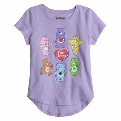 Licensed Character Girls 7-16 The Care Bears Graphic Tee