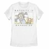 Licensed Character Juniors' Tom And Jerry Maturity Is Overrated Goofy Portrait Panel Tee -Licensed Character Shop unnamed file 41343