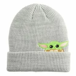 Licensed Character Men's The Child Peaking Cuff Beanie