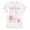 Licensed Character Disney's Mulan Juniors' "Hero To All" Collage Tee