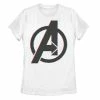 Licensed Character Juniors' Marvel Avengers 3D Color Pop Logo Graphic Tee -Licensed Character Shop unnamed file 41467