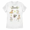 Licensed Character Juniors' Disney Bambi Characters Tee -Licensed Character Shop unnamed file 41476