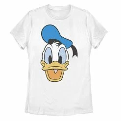Licensed Character Disney's Mickey Mouse & Friends Juniors' Donald Big Face Graphic Tee