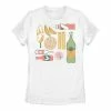 Licensed Character Juniors' Gonzales Los Escencials Food Amd Drink Grid Tee -Licensed Character Shop unnamed file 41486