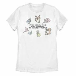 Licensed Character Disney Princesses Juniors' Sleeping Beauty Dream Quote Tee