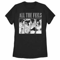 Licensed Character Disney Princesses Juniors' All The Feels Graphic Tee