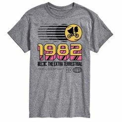 Licensed Character Men's ET 1982 Logo Tee Blue