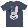 Licensed Character Men's Disney Mickey And Friends Minnie American Flag Bow Tee -Licensed Character Shop unnamed file 4174