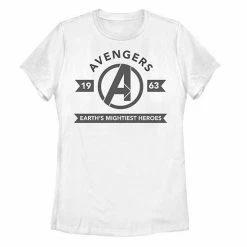 Licensed Character Juniors' Marvel Avengers 1963 Mightiest Heroes Logo Tee