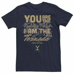 Licensed Character Men's Yellowstone You Are The Trailer Park I Am The Tornado Tee