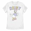 Licensed Character Disney's Mickey And Friends Juniors' Daisy Duck Simple Portrait Graphic Tee