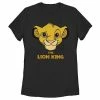 Licensed Character Disney's The Lion King Juniors' Young Simba Graphic Tee -Licensed Character Shop unnamed file 41848