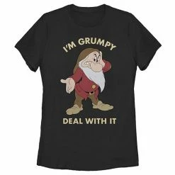 Licensed Character Disney's Snow White Juniors' "I'm Grumpy" Graphic Tee