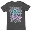 Licensed Character Men's Dungeons & Dragons Pastel Playable Vintage Heraldry Tee -Licensed Character Shop unnamed file 4187
