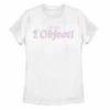 Licensed Character Juniors' Legally Blonde "I Object" Graphic Tee -Licensed Character Shop unnamed file 41879