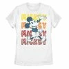 Licensed Character Disney's Mickey Mouse Juniors' Gradient Name Stack Graphic Tee