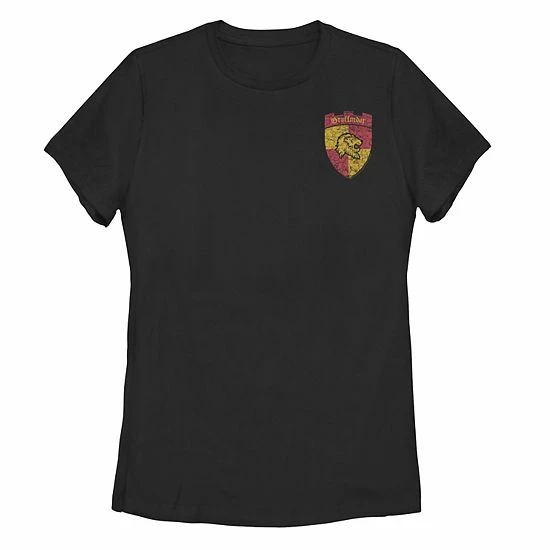 Licensed Character Juniors' Harry Potter Gryffindor Crest Tee 3 Licensed Character Juniors' Harry Potter Gryffindor Crest Tee