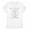 Licensed Character Juniors' Disney Belle I Love Books Tee -Licensed Character Shop unnamed file 42050