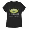 Licensed Character Juniors' Disney Pixar Toy Story Alien Stranger From The Outside Tee -Licensed Character Shop unnamed file 42058