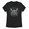 Licensed Character Juniors' Marvel Spider-Man Far From Home Web Logo Tee Shirt -Licensed Character Shop unnamed file 42061
