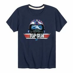 Licensed Character Boys 8-20 Top Gun Maverick Helmet Graphic Tee Navy -Licensed Character Shop unnamed file 4209