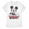 Licensed Character Juniors' Disney Mickey Mouse Happy Tee -Licensed Character Shop unnamed file 42092