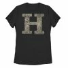 Licensed Character Juniors' Harry Potter Hogwarts "H" Crest Fill Tee -Licensed Character Shop unnamed file 42113