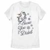 Licensed Character Juniors' Disney Frozen 2 Olaf "Oh Snow You Didn't" Tee -Licensed Character Shop unnamed file 42116