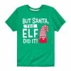 Licensed Character Boys 8-20 Christmas The Elf Did It Graphic Tee -Licensed Character Shop unnamed file 4214
