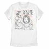 Licensed Character Juniors' Disney Snow White "Heart Of Gold" Tee -Licensed Character Shop unnamed file 42150