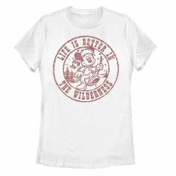Licensed Character Disney's Mickey Mouse & Friends Juniors' Wilderness Graphic Tee