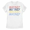 Licensed Character Juniors' Disney's Mickey Mouse Word Stack Graphic Tee -Licensed Character Shop unnamed file 42205