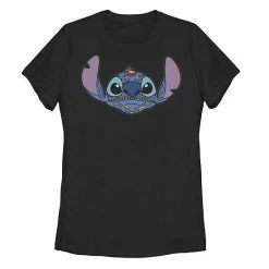 Licensed Character Disney's Lilo & Stitch Juniors' Halloween Sugar Skull Stitch Graphic Tee