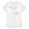 Licensed Character Disney's The Aristocats Juniors' Kitten Marie I'm A Lady Graphic Tee -Licensed Character Shop unnamed file 42213