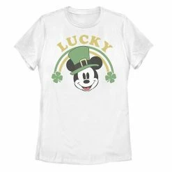 Licensed Character Disney's Lucky Mickey Mouse St. Patrick's Day Tee