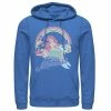 Licensed Character Men's Disney Little Mermaid Pastel Rainbow Retro Hoodie -Licensed Character Shop unnamed file 42322