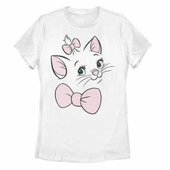 Licensed Character Disney's The Aristocats Juniors' Marie Cute Kitten Face Up Close Graphic Tee