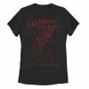 Licensed Character Juniors' A Nightmare On Elm Street "One, Two, Freddy's Coming For You" Tee -Licensed Character Shop unnamed file 42335