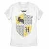 Licensed Character Juniors' Harry Potter Hufflepuff Shield Graphic Tee -Licensed Character Shop unnamed file 42337