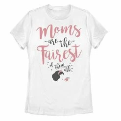 Licensed Character Disney's Snow White Juniors' "Moms Are The Fairest" Graphic Tee