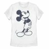 Licensed Character Juniors' Disney's Mickey Simple Classic Tee -Licensed Character Shop unnamed file 42380