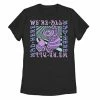 Licensed Character Juniors' Disney Alice In Wonderland Cheshire Cat We're All Mad Box Up Tee -Licensed Character Shop unnamed file 42396