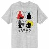 Licensed Character Men's RWBY Team Silhouette Tee -Licensed Character Shop unnamed file 42418