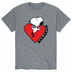 Licensed Character Men's Peanuts Heart Breaker Tee Blue -Licensed Character Shop unnamed file 42532