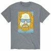 Licensed Character Men's The Big Lebowski Poster Tee Grey -Licensed Character Shop unnamed file 42543
