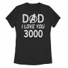 Licensed Character Juniors' Marvel Dad I Love You 3000 Tee -Licensed Character Shop unnamed file 42572