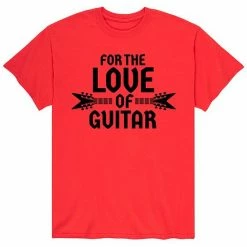 Licensed Character Men's For The Love Of Guitar Tee Red 7 Licensed Character Men's For The Love Of Guitar Tee Red -Licensed Character Shop unnamed file 42599