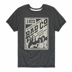 Licensed Character Boys 8-20 Bad Company Poster Tee Gray