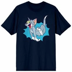 Licensed Character Men's Tom & Jerry Classic Cartoon Tee